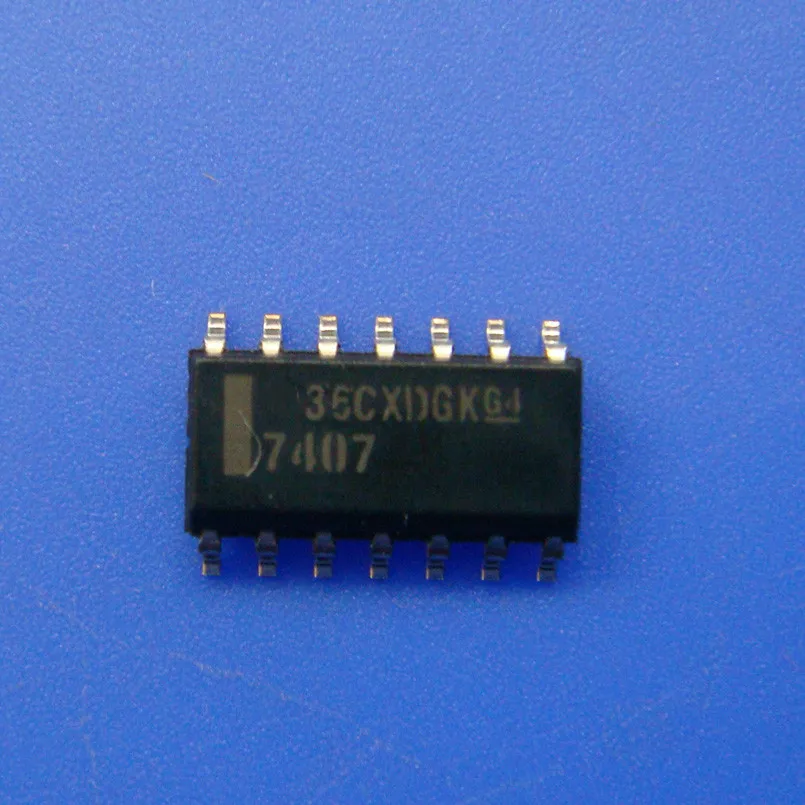 10PCS/LOT  SN7407DR SN7407 SOP-14 SOP14 7407 SMD  New original  In Stock