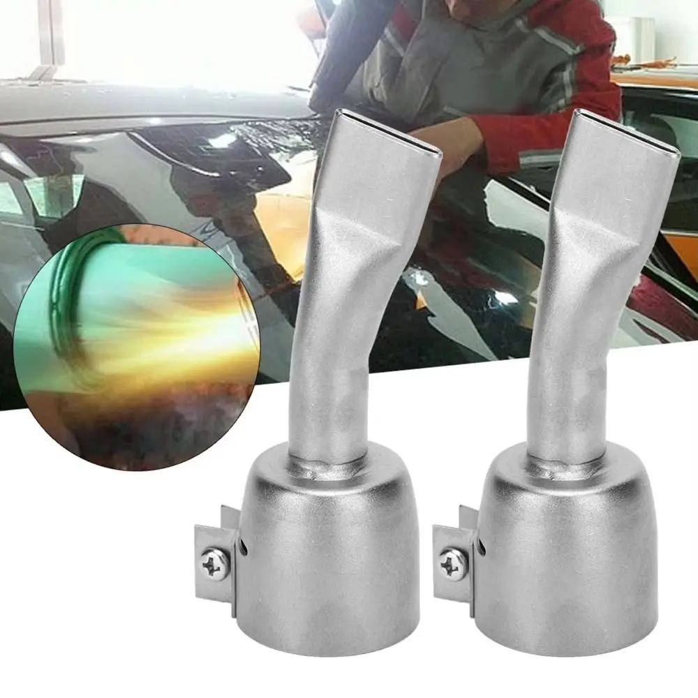 120/90 Degree Welding Nozzle Stainless Steel High Temperature Resistance Hot Air Welding Nozzle Replacement Convenient
