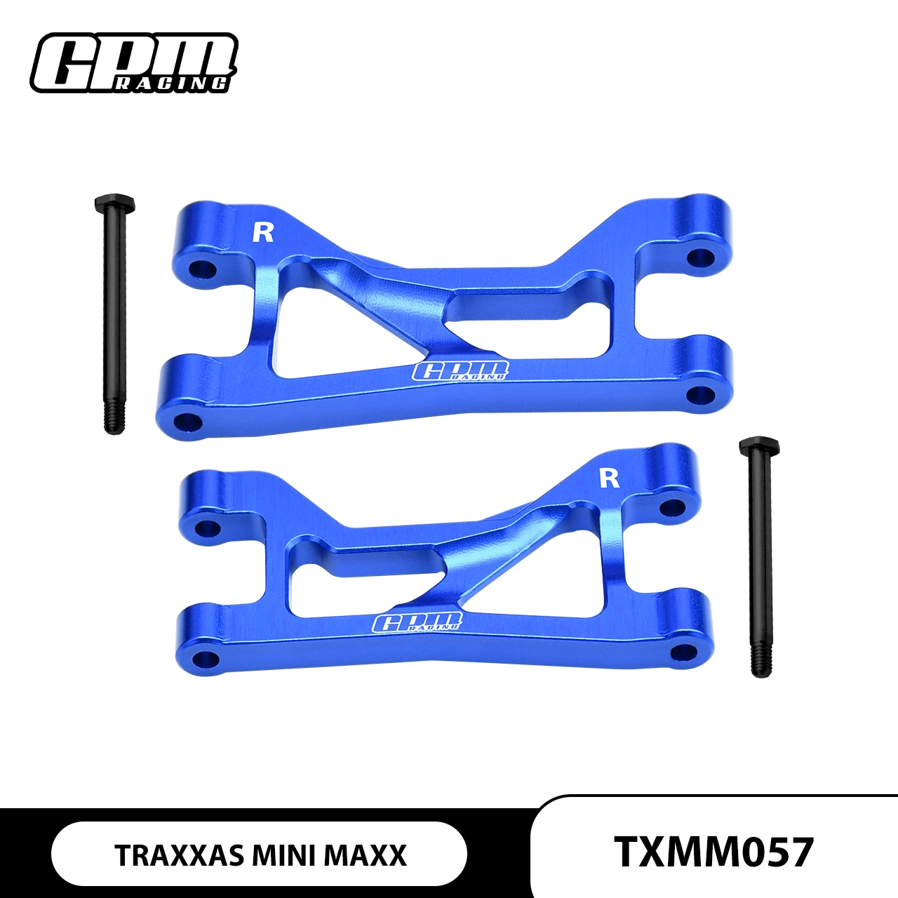 GPM 7075 gelegeerde bovenste draagarmen aan de achterkant voor TRAXXAS Mini Maxx Monster Truck