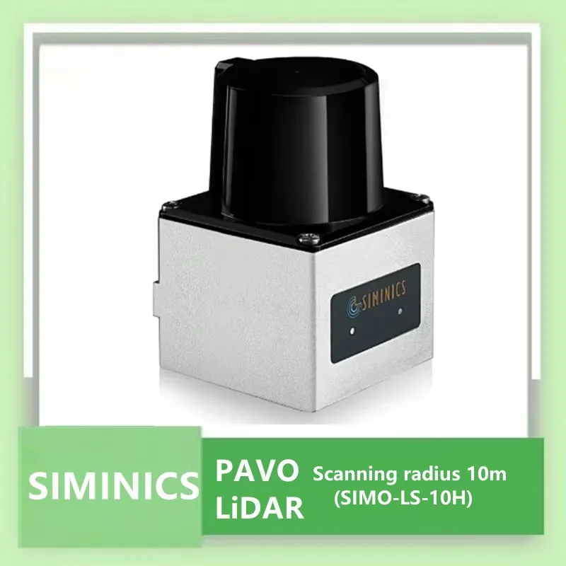 SIMINICS LiDAR PAVO lidar 10m tof laser radar  for robot navigation obstacle avoidance ,indoor and  outdoorscreen interaction