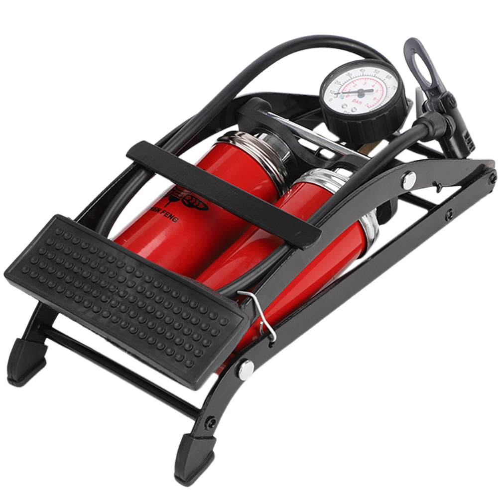 

Professional Foot Pedal Air Pump for Bicycle Bike Air Pressure Portable Mini Emergency Situations Multifunctional Durable