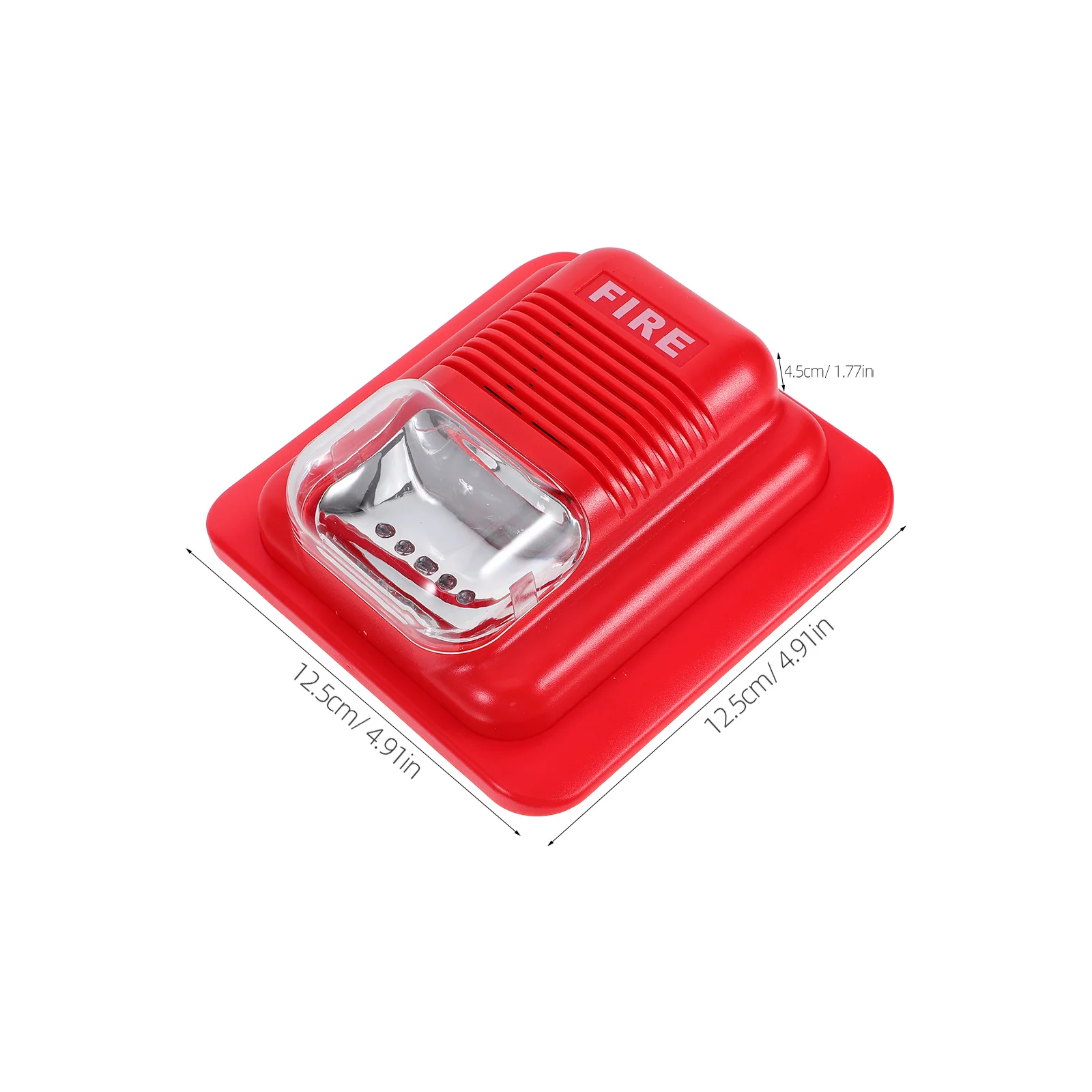 إنذار الحريق ضوء الصوت تنبيه الطوارئ الأمن القرن الجرس للمنزل مكتب في الهواء الطلق المحمولة بصوت عال تحذير صفارة الإنذار