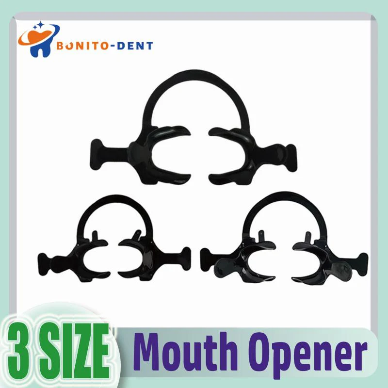 

5 Pcs C-shape Dental Consumables Cheek Lip Retractor Handle Mouth Opener Disposable Expanders Dentist Tools