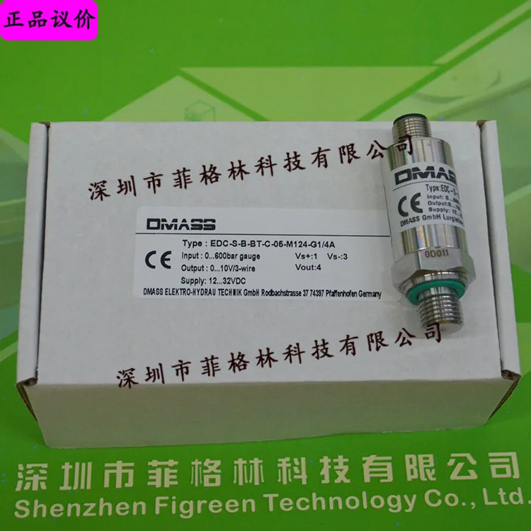 2025 [الصورة المادية] EDC-S-B-BT-C-05-M124-G1/4A مستشعر الضغط Demas DMASS