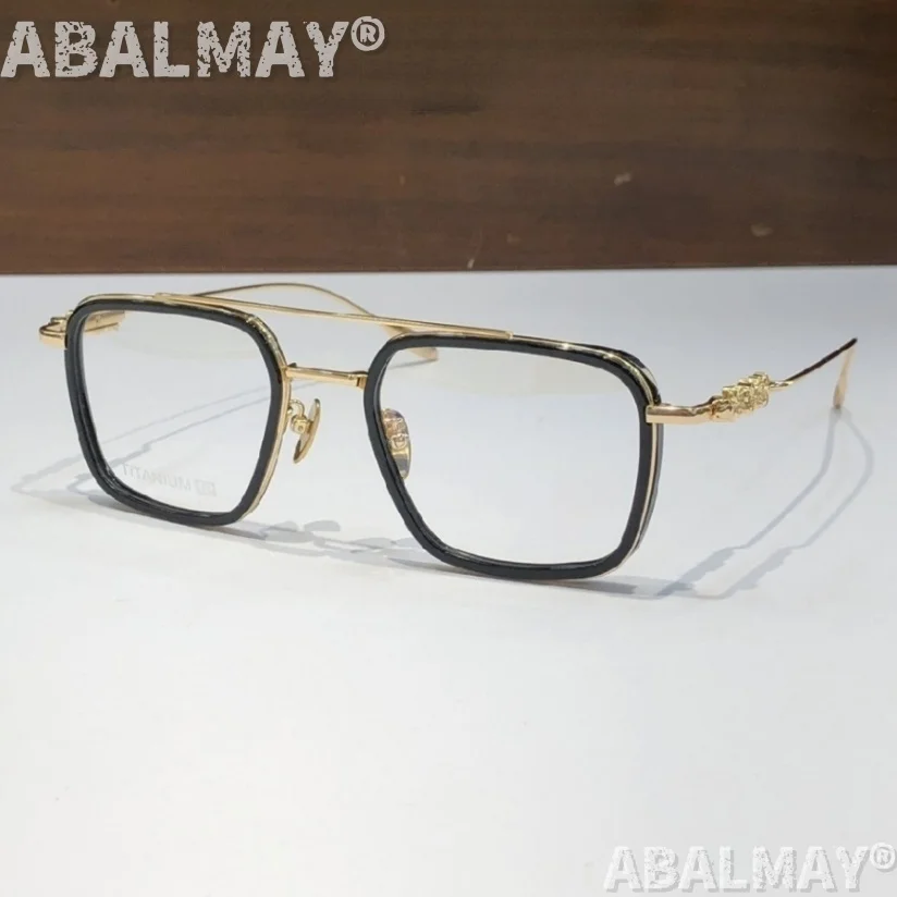 

Top Quality Designer Optical Glasses for Men and Women 8158 SIZE 51-18-150 Titanium Luxury Business Prescription spectacle frame