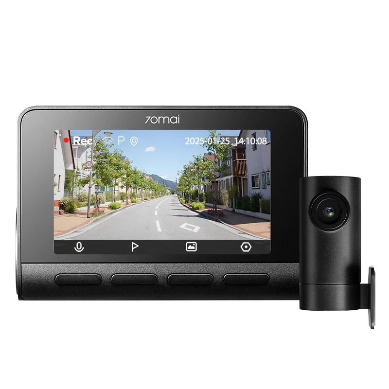 70mai A800SE 4K Rejestrator Samochodowy z Obsługą Kamery Tylnego lub Wewnętrznej, Tryb Parkowania 24H, GPS, ADAS, Ulepszona Wersja 70mai A800S — zdjęcie 2