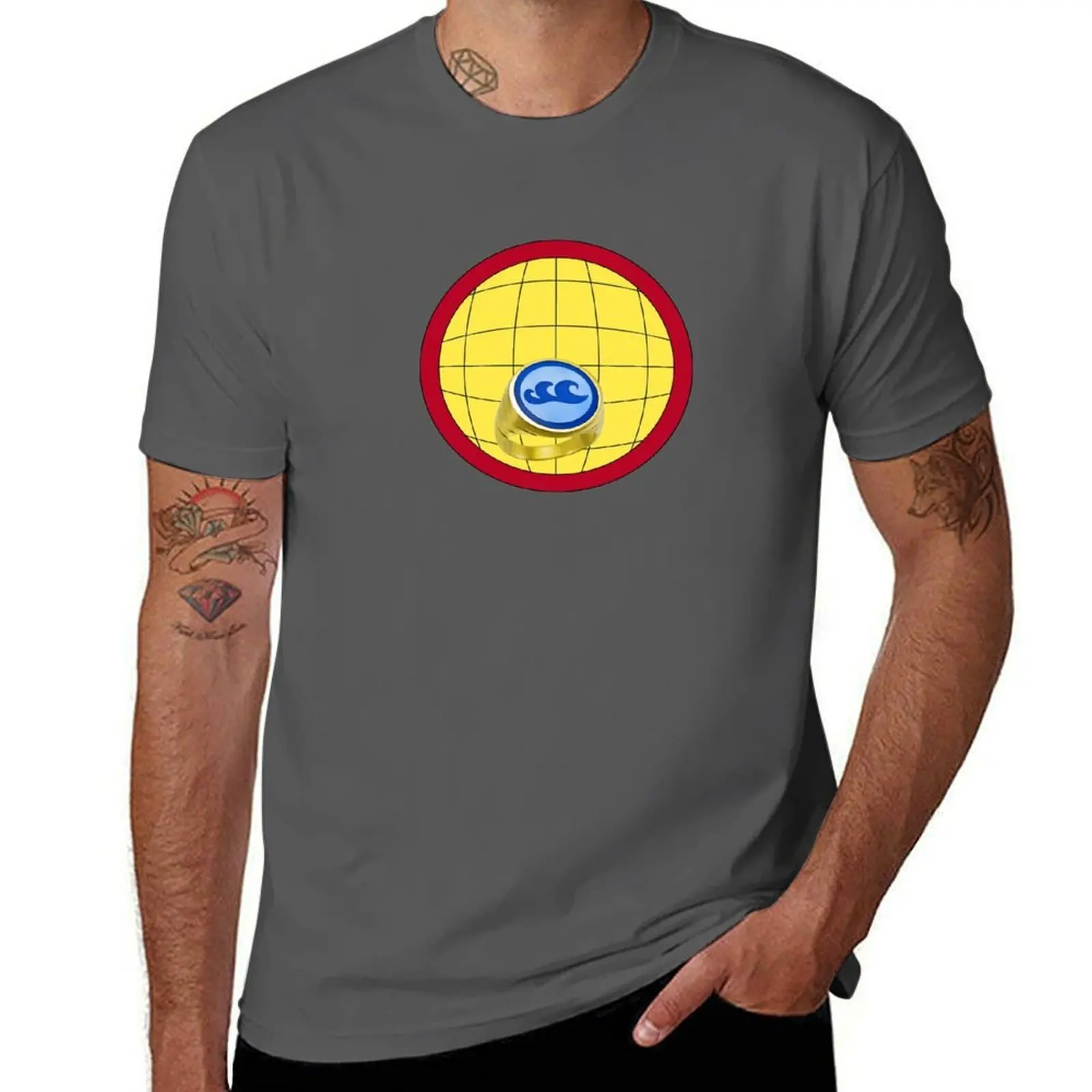 

Captain Planet Water Planeteer Shirt T-Shirt Simple Graphic Design T-Shirt