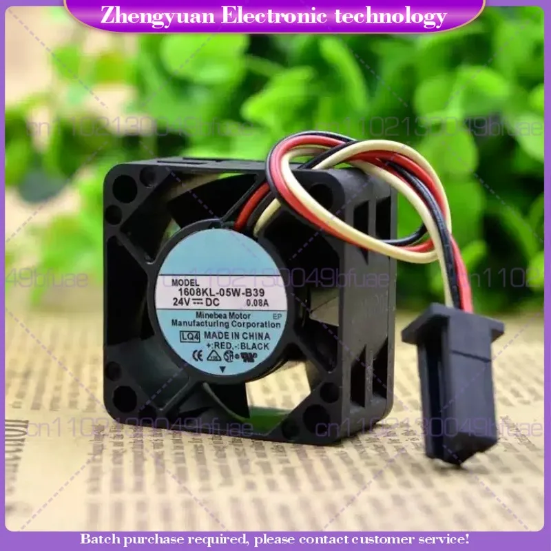 1Pcs New FOR NMB 1608KL-05W-B39 0.08A 4CM 4020 24V Special for driver with alarm, fan