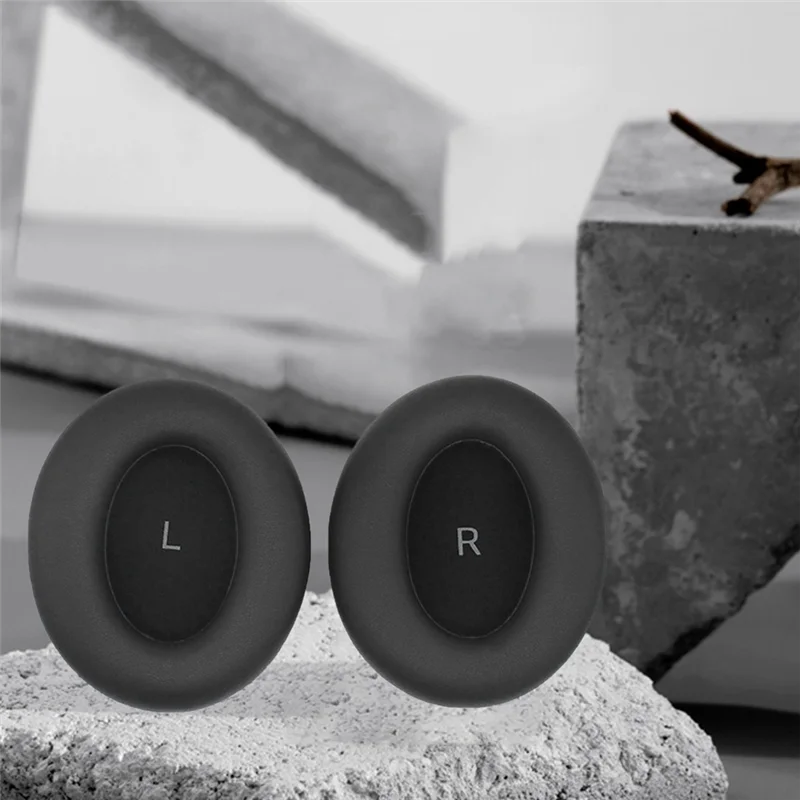 A57G-1 คู่หูฟังสําหรับ MOMENTUM 4.0 หูฟังเปลี่ยนหูฟัง Protector แขนหัวเข็มขัดแผ่นรองหูฟังสีดํา