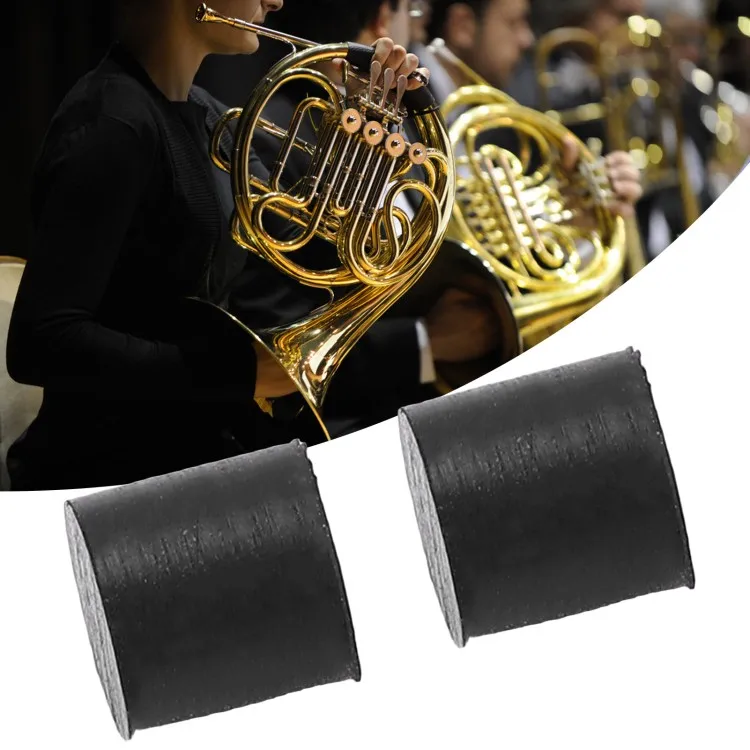 2PCS Rubber Valve Rotor Buffering Stops for French Horn Tuba Trombone Wind Instrument Parts
