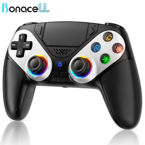 Imagen 1 del producto Controlador para PS5/Paystion 5 Pro/Slim/PC Gamepad inalámbrico efecto Hall gatillo RGB Turbo vibración botón programable Joystick