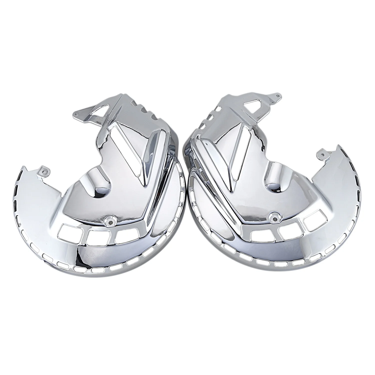 

Motorcycle Front Brake Rotor Covers Led Ring Of Fire Moto Brake Cover Light Case for Honda Gl1800 Goldwing