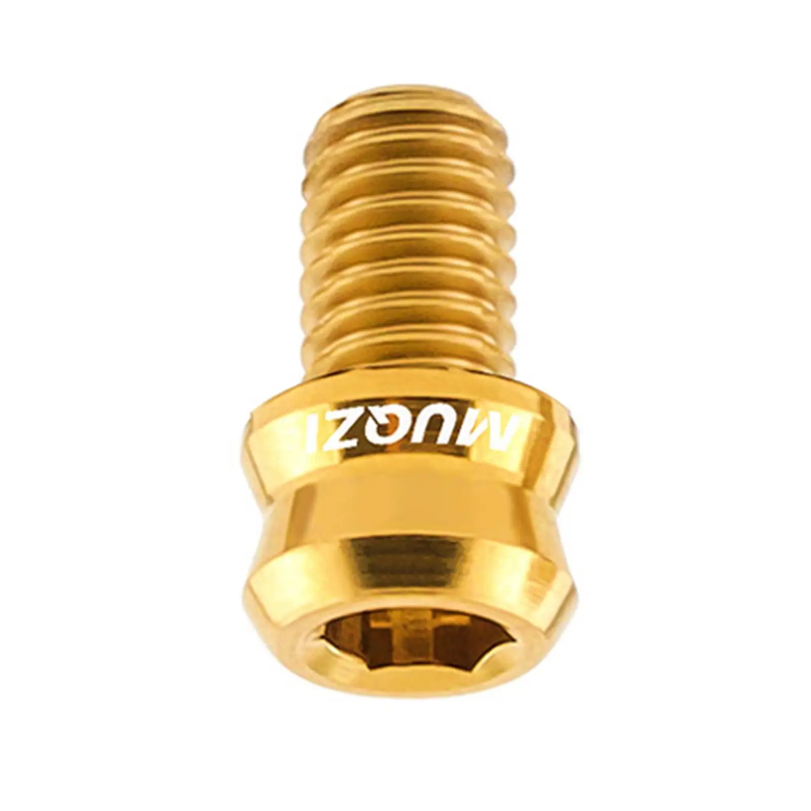Portable Titanium Bike Stem Screw Lightweight M6 M5 Headset Cap Bolt Replacement for Bicycle Parts MTB