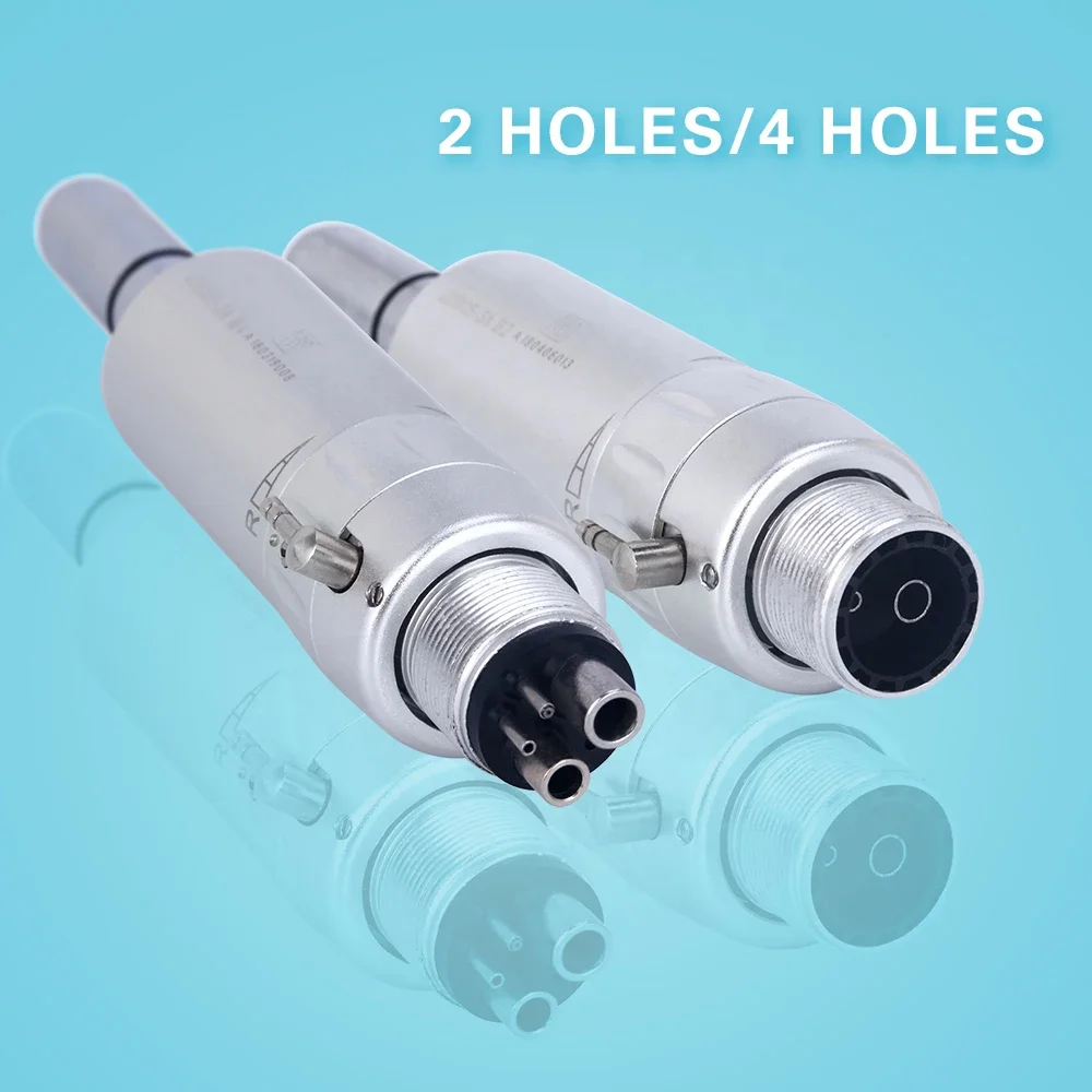 Dentals External Water Spray Air Motor For 2/4 Hole Low Speed Handpiece Gear Ratio 1:1 E-Type Connection Dentist Tools