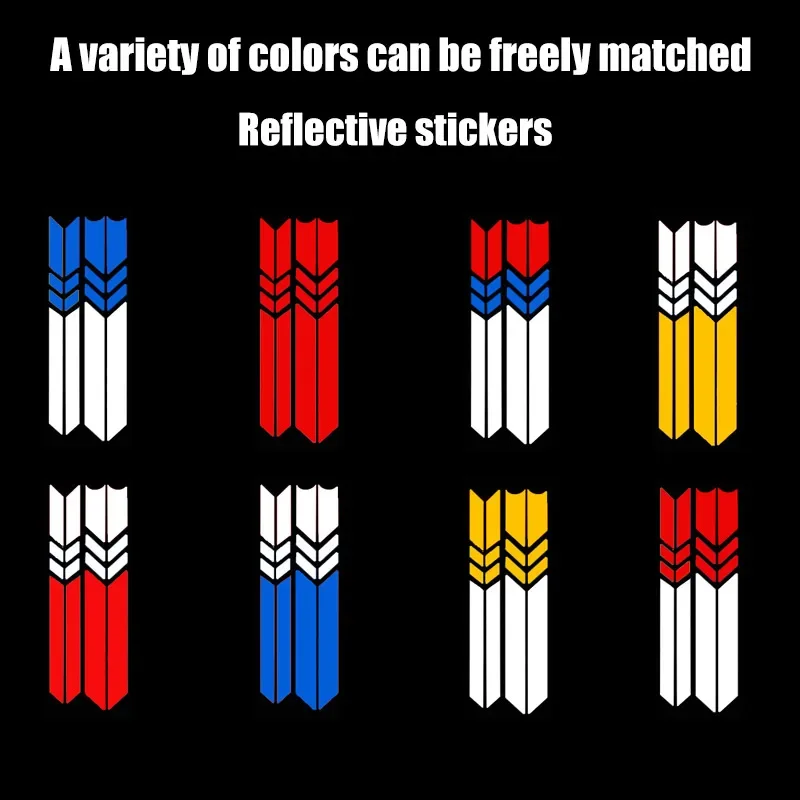 1 Set Night Safety Warning Strip For Xiaomi M365/Pro/1S/Pro 2 E-Scooter Waterproof Dust-proof Reflective Styling Stickers Parts image 2