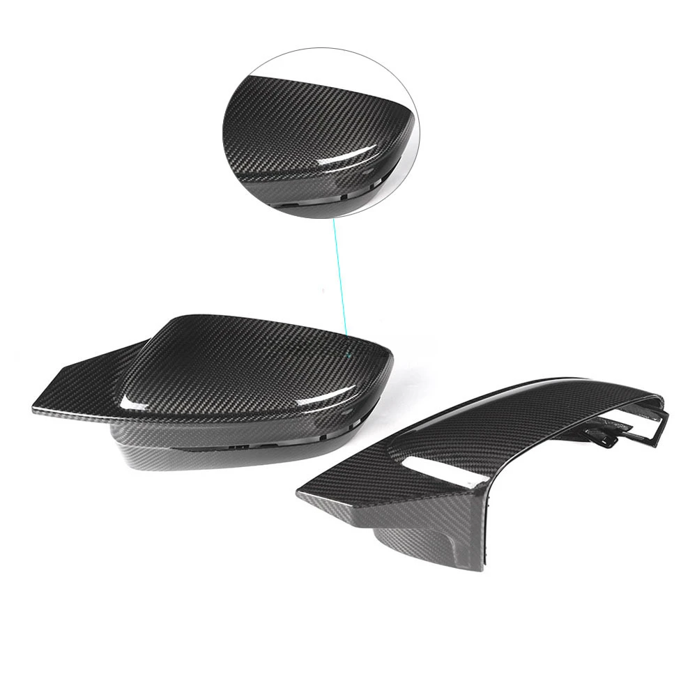 Dry Carbon Car Side view Mirror Cover for BMW 2 seried G42 2020+ Left-hand drive M Model