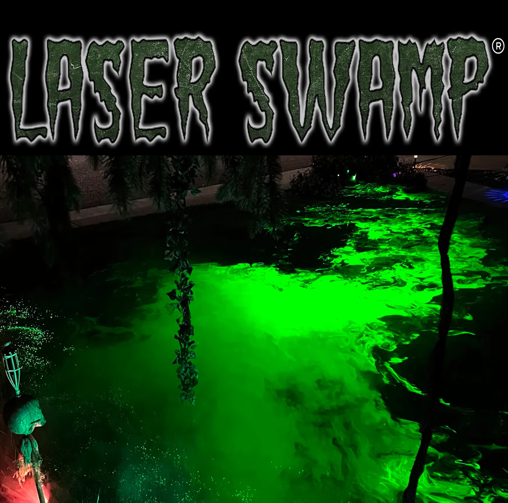 Laser Swamp Haunted House, Walkthrough Escape Room Props