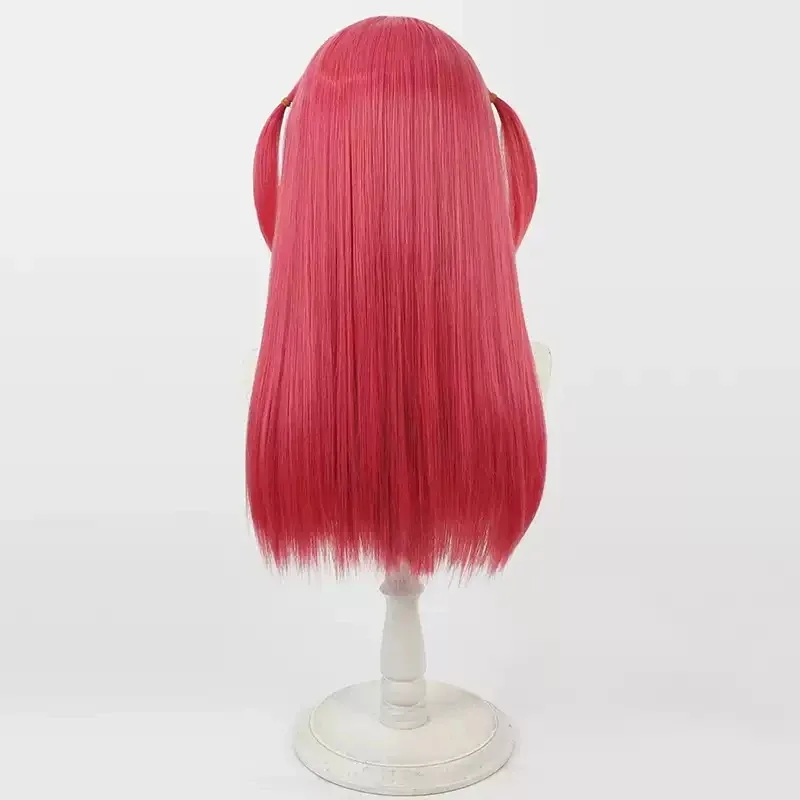 2025 aaa 니케 승리의 여신 마스트 코스프레 60cm 롱 스트레이트 수박 레드 가발 합성 머리카락 내열성