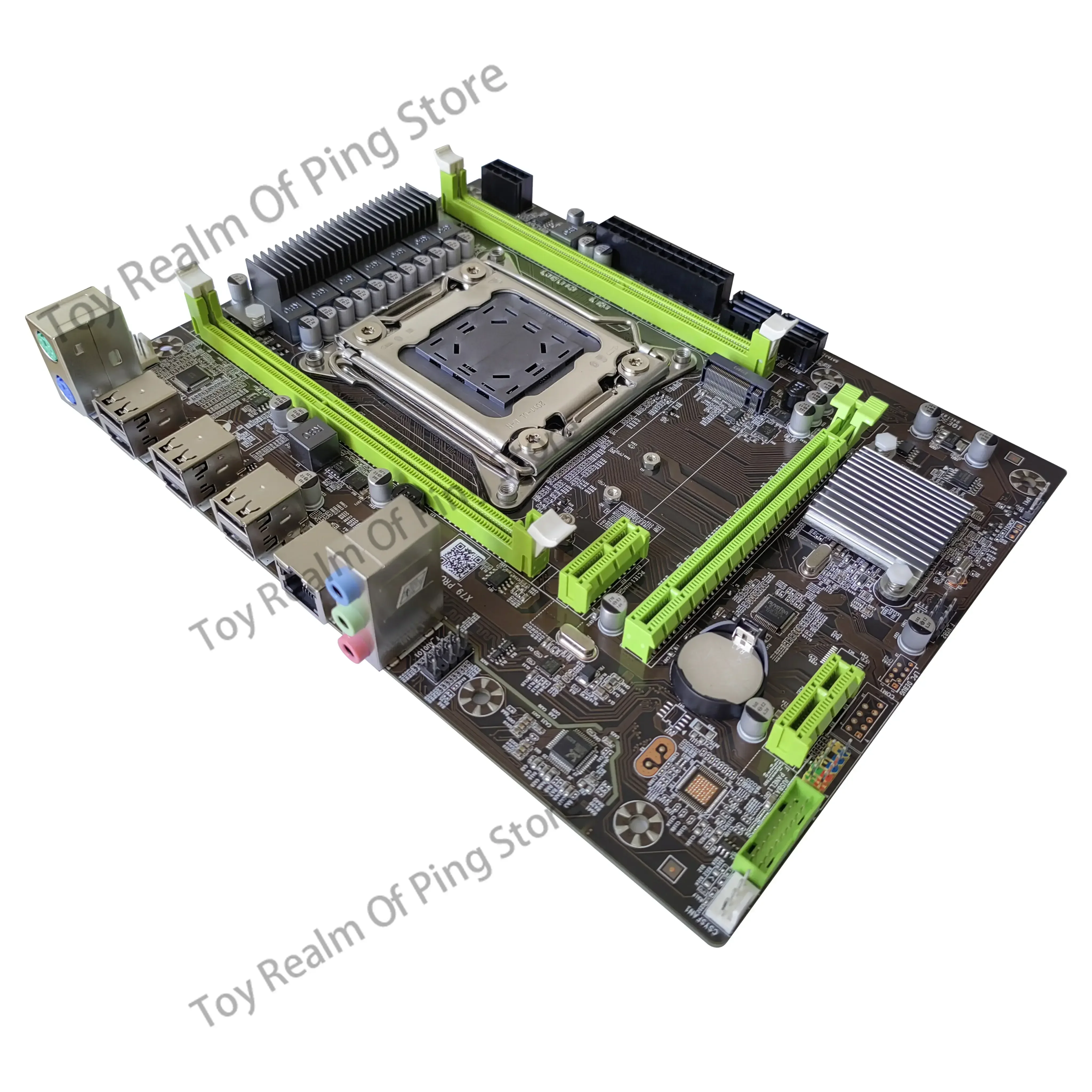 The new X79 big board PC motherboard CPU set 2011 pin supports E5-2670ECC 8G server memory