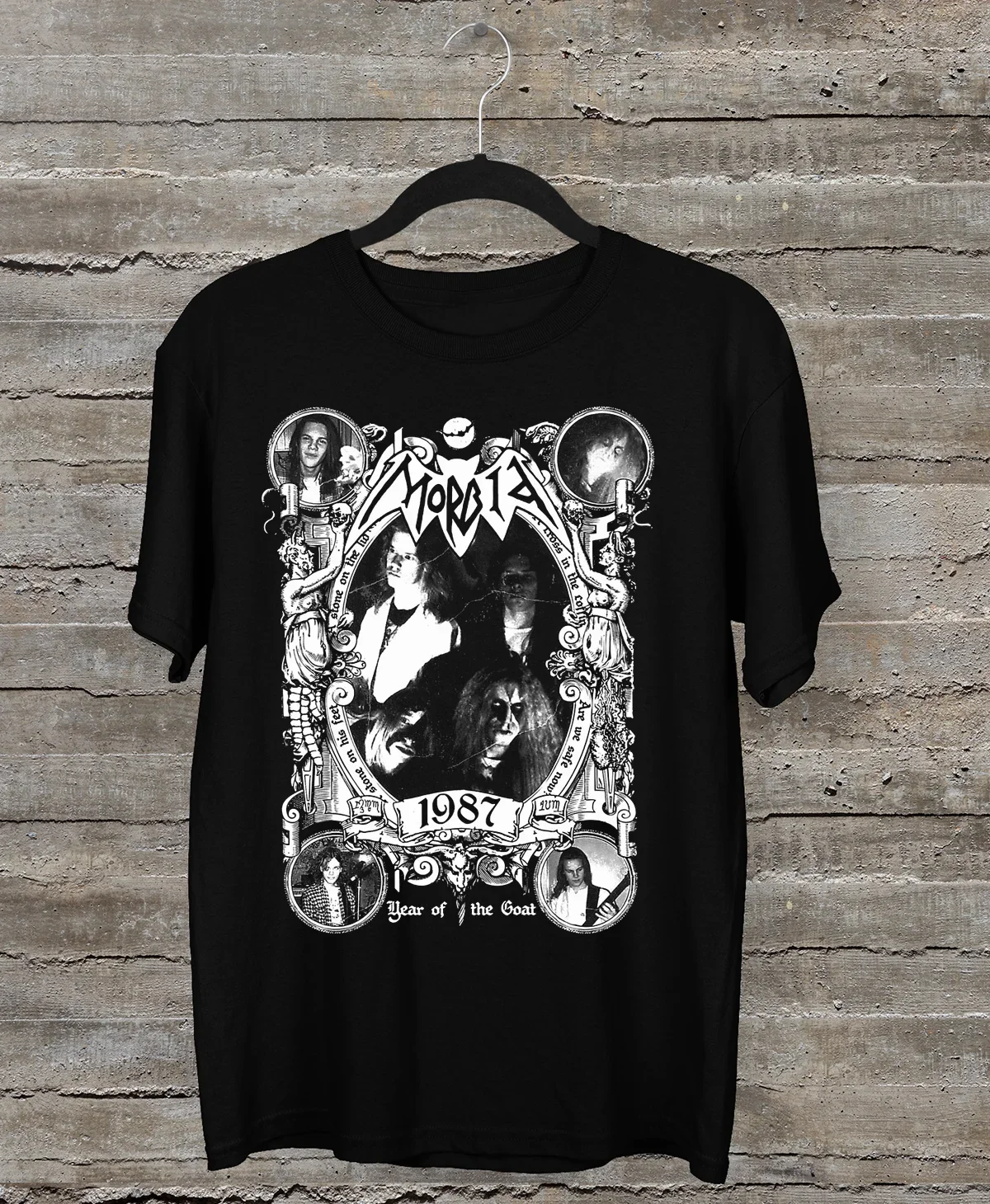 

NEW HOT Morbid band poster T-shirt black Short sleeve All Sizes TA3664