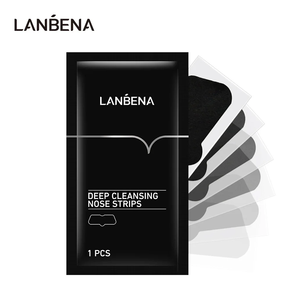 LANBENA Skin Care Blackhead Remover Nose Mask Patch Pore Cleanser Deep Cleaning Treatment Cloth Accessory Facial Beauty Tool
