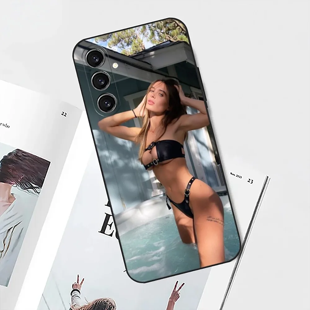 Sexy L-Lana Rhoades Phone Case For Samsung Galaxy A13,21s,22,31,32,52,53,71,80,91 Black Soft Cover