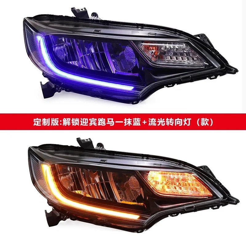 

Eosuns Headlight Assembly for Honda FIT JAZZ RS 2014-2019 convert Turn signal Daytime Running Light