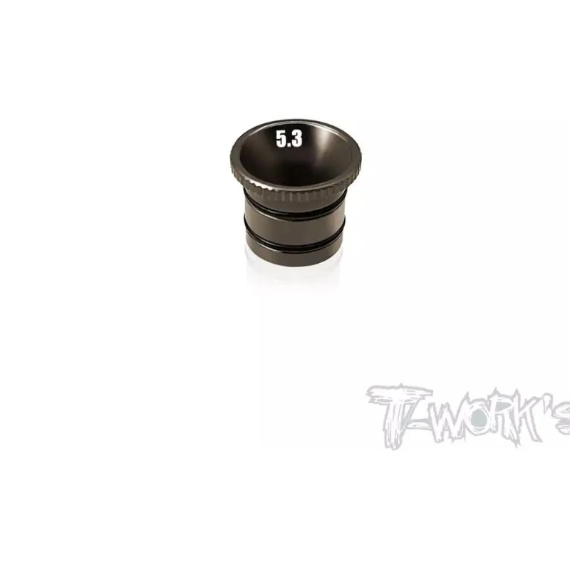 Original T works  Aluminum Fluent Carburetor Reducer 5.3mm/5.8mm ( For OS , Novarossi ) 1pcsProfessional Rc part