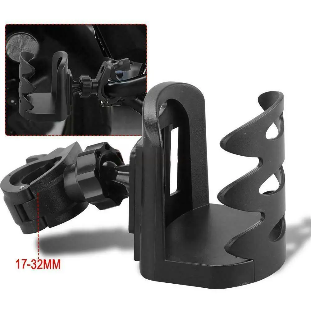 Universal Adjustable Motorcycle Cup Holder Quick Release 360º Degree Rotating Mount Stroller Cup Drink Bracket Mount Clamp