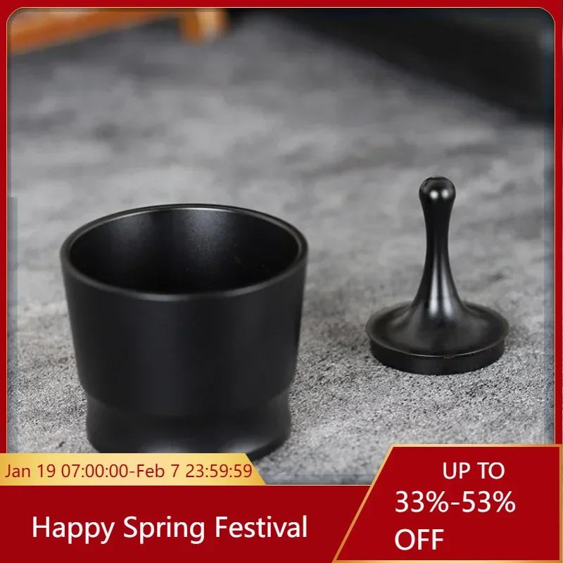 Кофейная чашка для порошка, чашка из алюминиевого сплава для порошка, ручка Ek43/51/58 мм, домашний ручной инструмент для кофе большого размера, кофейная посуда Кофейная чашка для порошка, чашка из алюминиевого сплава для порошка, ручка Ek43/51/58 мм, домашний ручной инструмент для кофе большого размера, кофейная посуда