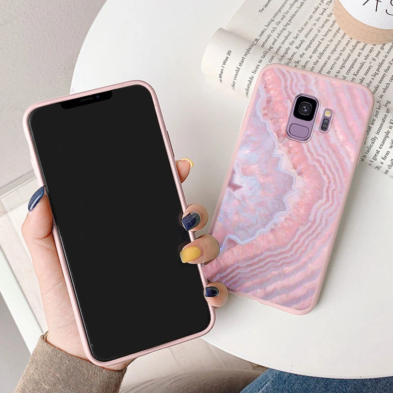 Color Luxury Marble Case For Samsung Galaxy S9 S 9 Plus Fundas Soft Silicone Protection Back Cover For Samsung S9 Shockproof Bag