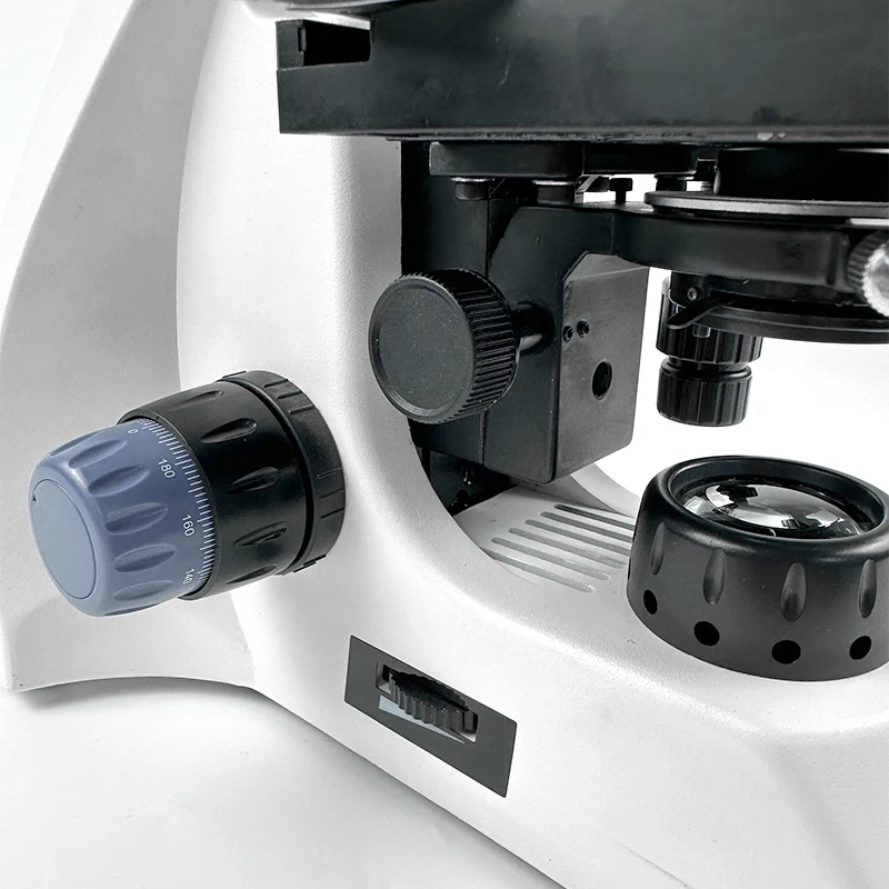 Albenth 40X-1000X Trinocular Biological Microscopes With 3W LED, Abbe Condenser, Double Layer Mechanical Stage