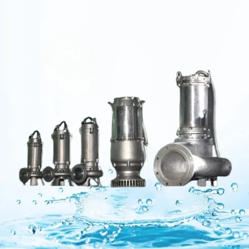 Stainless Steel Submersible Pump Electric 1hp 2 Inch Stainless Steel Submersible Sewage Pump