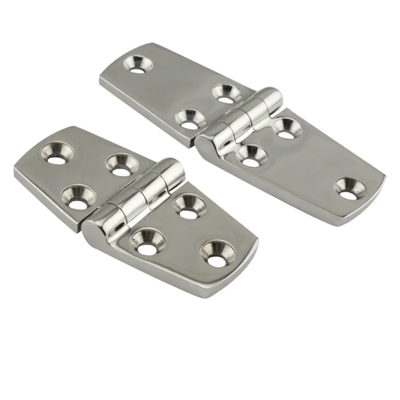 Marine 316 Stainless Steel Strap Hinge Door Hinge For Marine Boat Yacht 76X38mm/102X38mm Rafting Boating Accessories Boat Marine