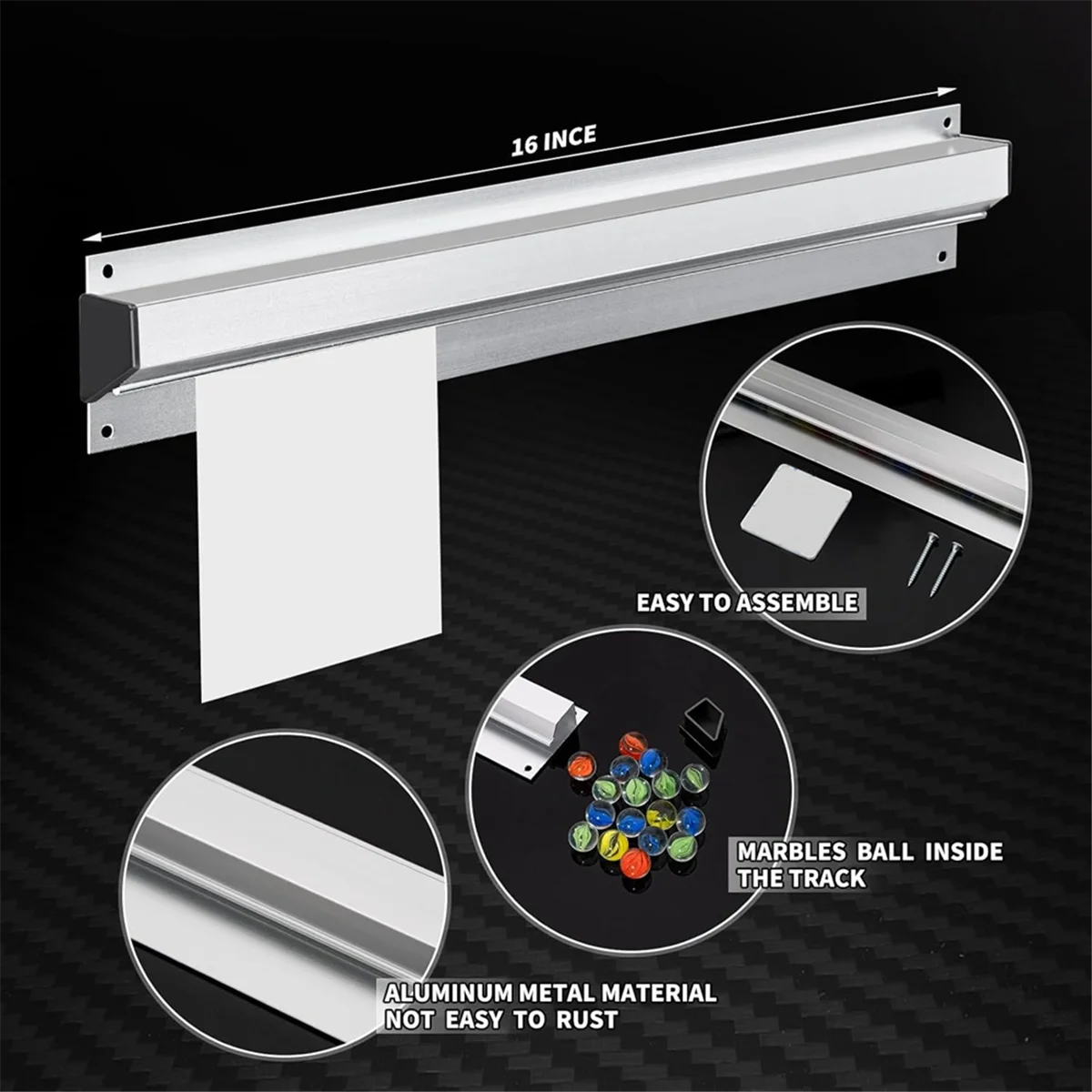 NEW Ticket Holder for Restaurant, Ticket Check Rack Restaurant Order Receipt Holder Ticket Rail Slide Ticket Rack 2 Pcs