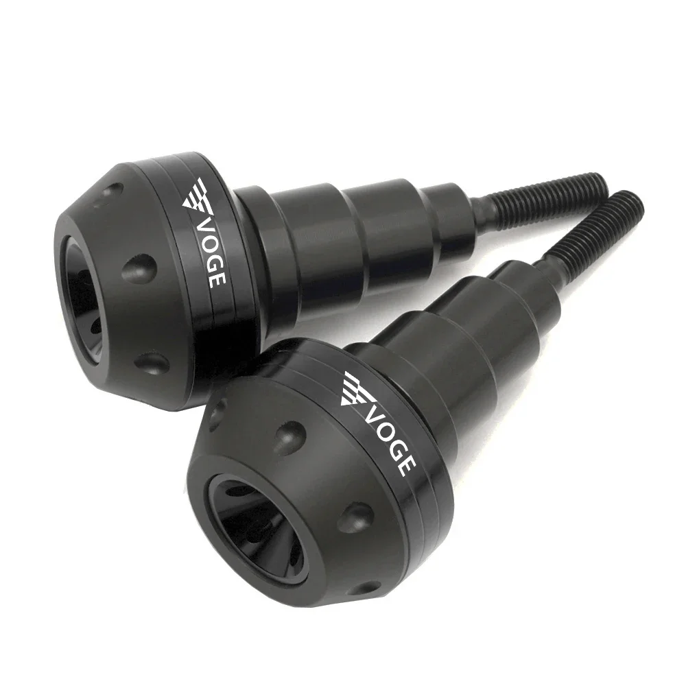 

With logo ''VOGE'' Fit For Voge 300ac 300r 500r 500ac Hot Motorcycle CNC Accessories Aluminium Frame Slider Crash Protect Pads
