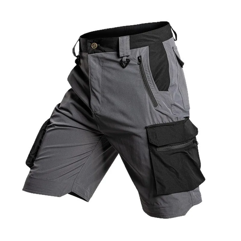 Men's Tactical Cargo Shorts Quick Dry Lightweight Multi-Pocket Military Style for Hiking Fishing Camping Work Summer Outdoor - Image 6