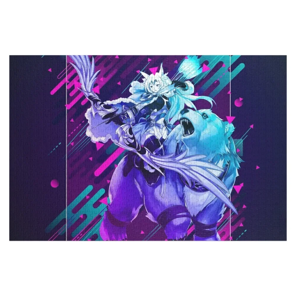 Apollousa, Bow of the Goddess *Modern Graphic Design* Jigsaw Puzzle Toddler Toys Scale Motors Customizeds For Kids Puzzle