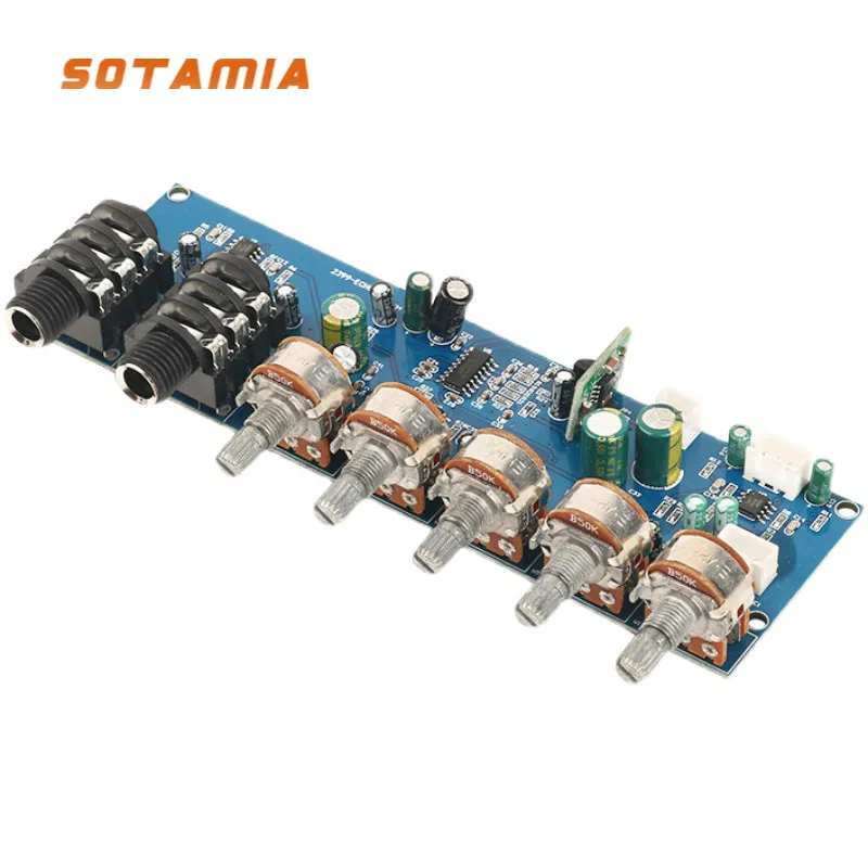 

Микрофон для караоке SOTAMIA ревербератор усилитель предусилитель аудио, плата K Song, микрофон усилитель предусилитель, один источник питания