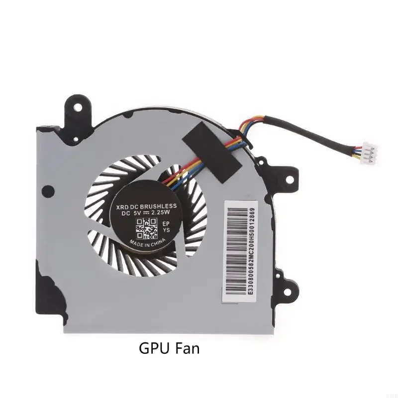 GPU Refroiding Fabriseur d'ordinateur portable pour GF75 MS-17F1 17F2 5V 0,55A RADIATEUR N415 83CF