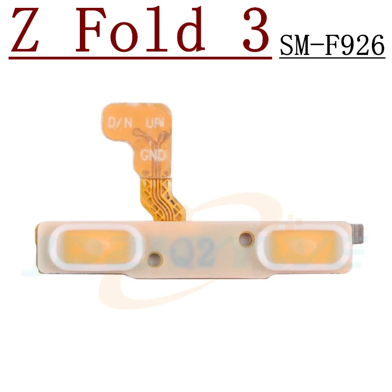 Volume Power Switch On Off Button Key Ribbon Flex Cable For Samsung Galaxy Z Fold 2 3 4 5 5G Z Fold2 Fold3 Fold4 Fold5 5G