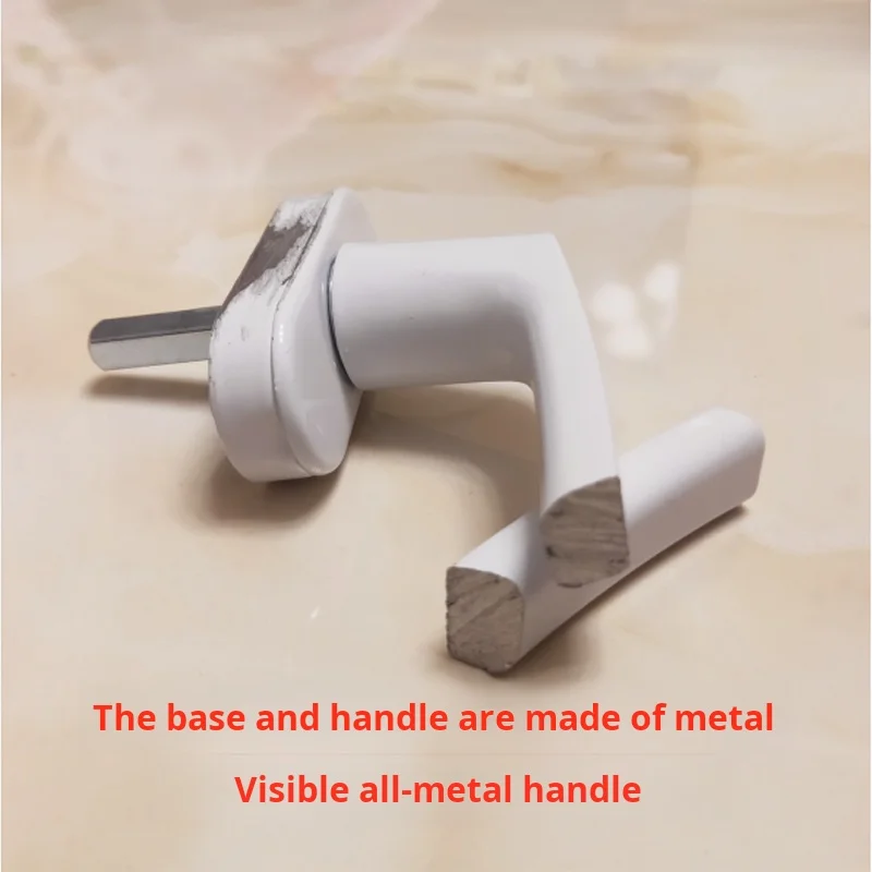 Picture 5: Full Metal Handle Plastic Steel Window Handle Translation Push-pull Inner Window Opening Rotation Handle Linkage Handle