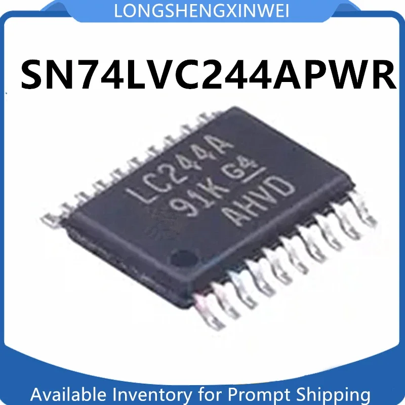 1PCS SN74LVC244APWR Screen Printed LC244A New Tight Pin TSSOP20 Logic IC Original