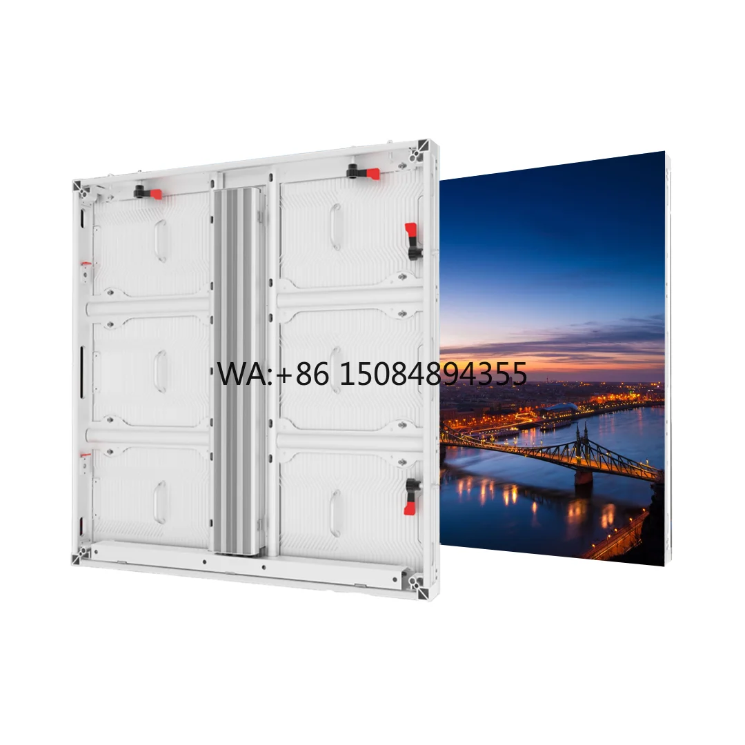 

Outdoor P5 LED Advertising Display Aluminum Profile Cabinet, High Brightness, Weather Resistant Structure