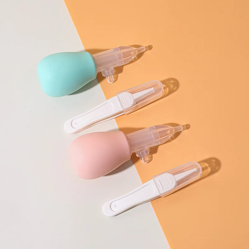 الطفل سيليكون الأنف الشافطة الملقط أداة تنظيف الأنف للأطفال مهدئا جهاز تنظيف الأنف أدوات تنظيف الأنف #4