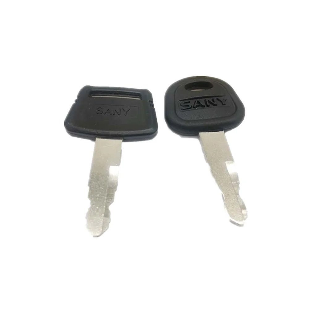 Excavator Parts key For Sany SY55 60 75 135 215 305 365 485 Open The Door Ignition Key