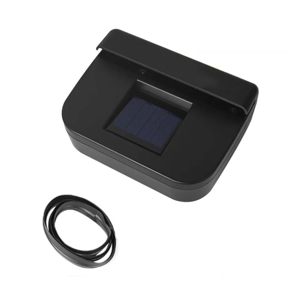Solar Car Air Circulator Fan with Ventilation and Cooling System for Window Installation to Reduce Interior Heat Build Up