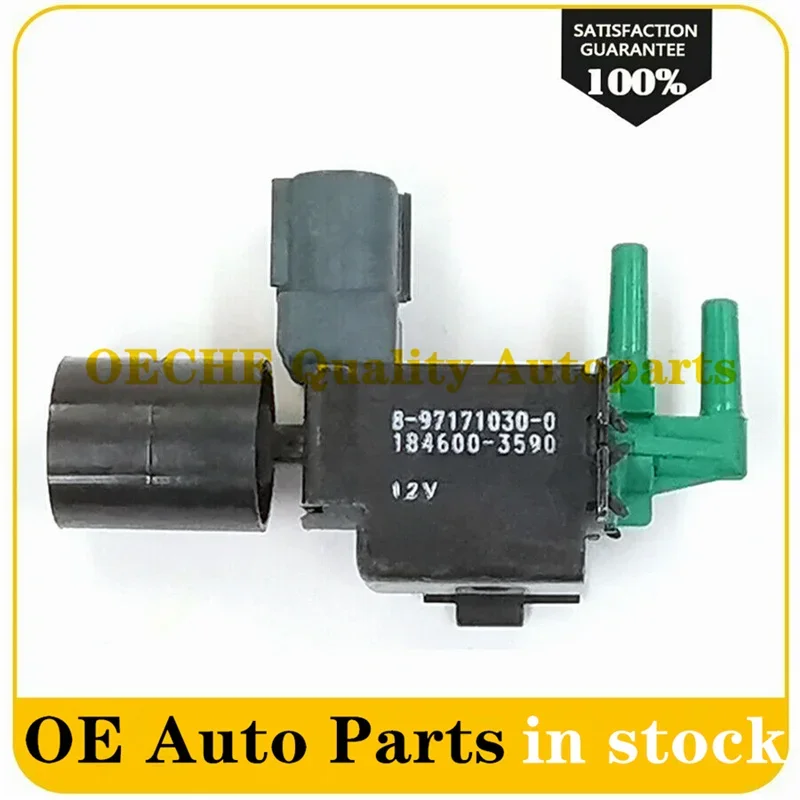

1PCS Boost Pressure Control Valve Vacuum Solenoid Valve Turbocharger For ISUZU 600P 8-97171030-0 8971710300 184600-3590