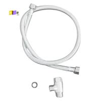 A08F-Bidet Attachment Sprayer For Toilet Non-Electric Self-Cleaning Dual Retractable Nozzles Adjustable Water Pressure
