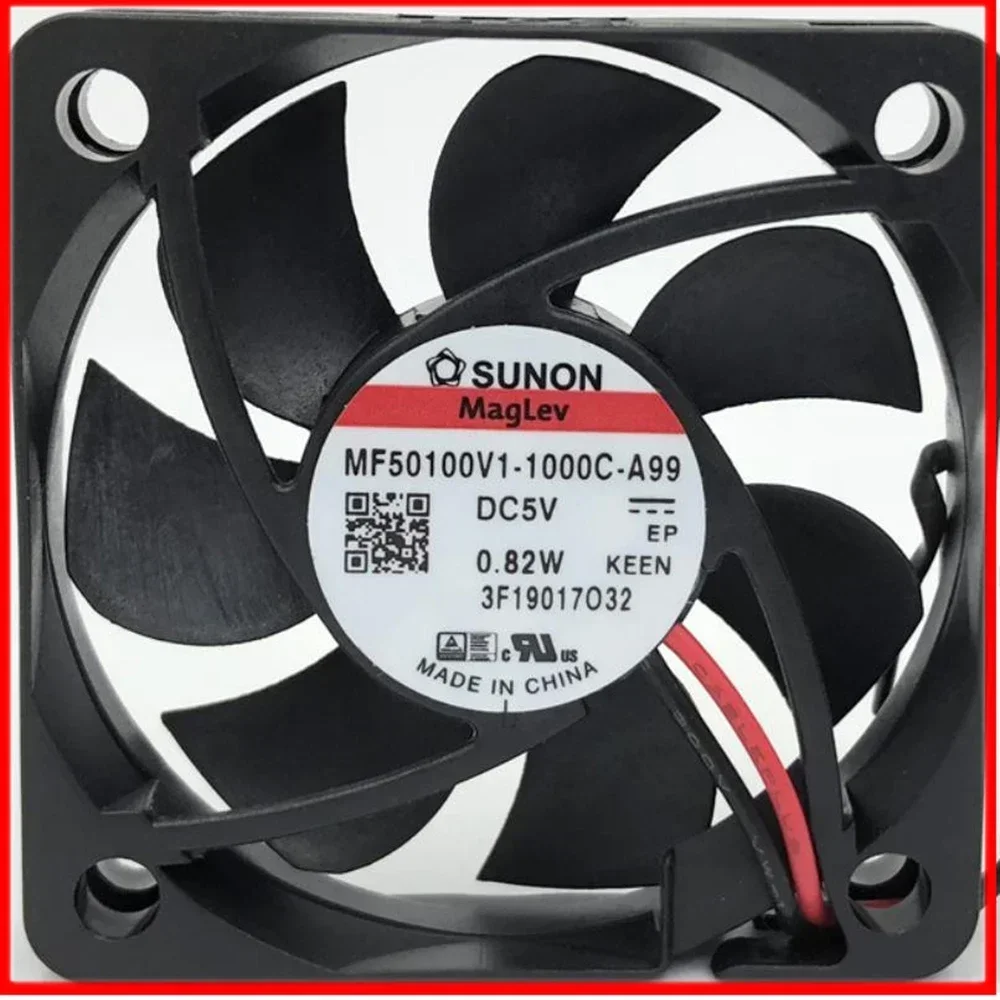 

+New for original MF50100V1-1000C-A99 5v 0.82w 5010 built quasi cooling fan DC fan